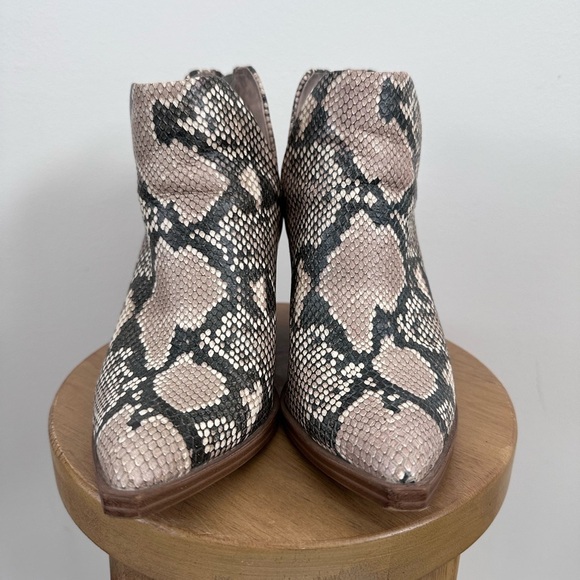Steve Madden Women's Snakeskin Ankle Boots - Picture 3 of 7